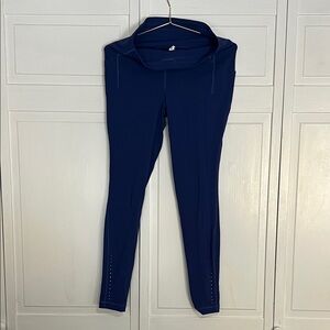 Lululemon blue 7/8 Leggings size 8